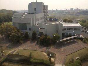 A棟５階から見るキャンパス